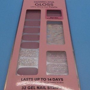 Dashing Diva Gloss Ultra Shine Gel Palette 32 Nail Strips AFTER GLOW